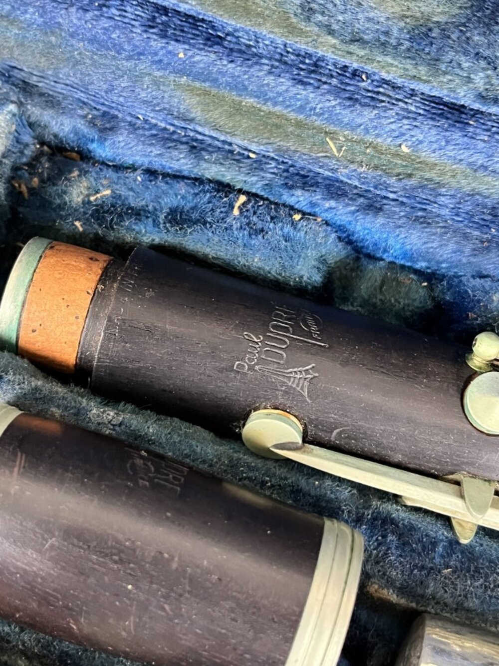 Vintage Paul Dupre France Wood Clarinet Made in France With Case Read - Picture 7 of 16